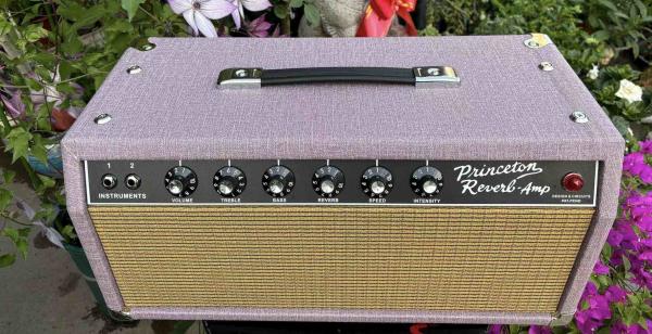 Custom Handwired '64 Custom Princeton Reverb Valve 1x10 Electric Guitar Amplifier Head & Combo