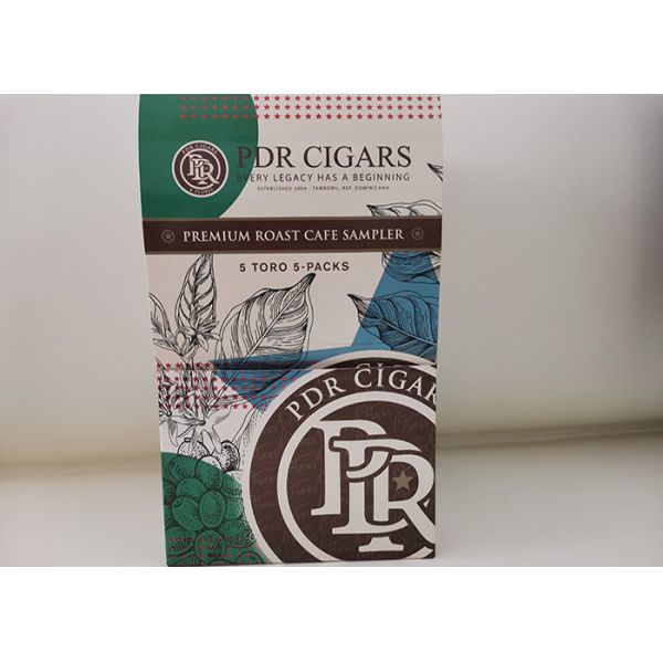 Resealable Custom Plastic Cigar Humidity Ziplock Bags With Display Box