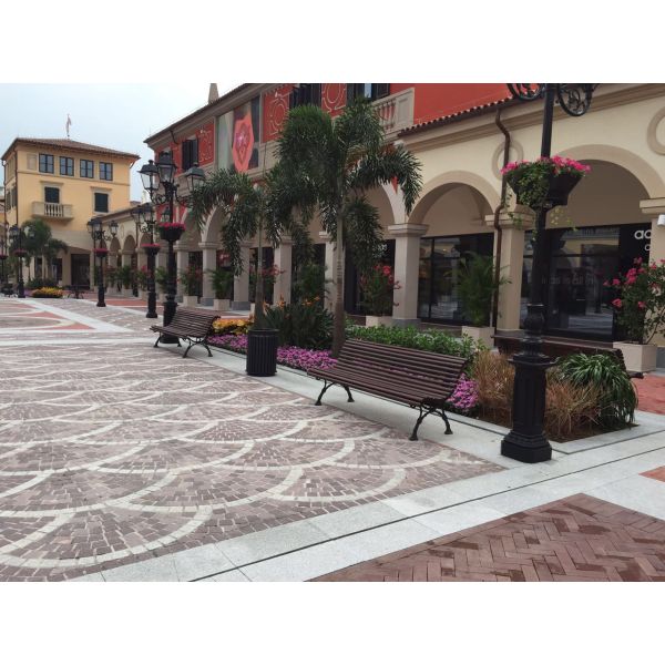 Современные столовые скамейки из мягкой стали, водонепроницаемые, устойчивые к ржавчине