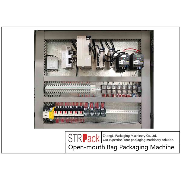 машина упаковки сумки рта PE 25kg/bag открытая для химического порошка лепешки