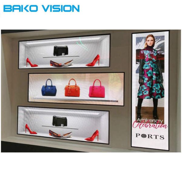 Lightweight Stand Digital Advertising Display Screens Indoor Mirror SMD2121