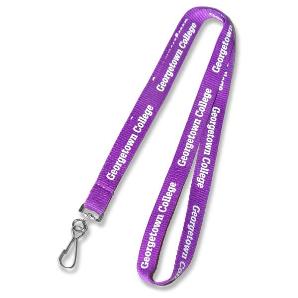 Cartão de identificação personalizado Cintas promocionais Cadeia de pescoço leve