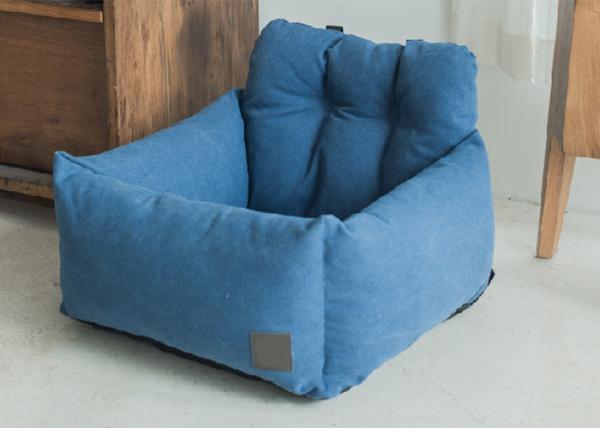 Durable Cleanable Dog Bed With Removable Washable Cover Kennel Pads 55cm