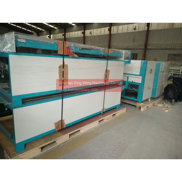Full automatic PVC film vacuum membrane press machine laminating woodworking machine