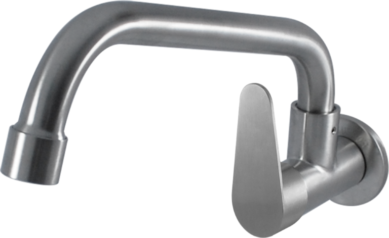 Cromo acabamento de aço inoxidável cozinha torneira misturador com água fria quente e desviador