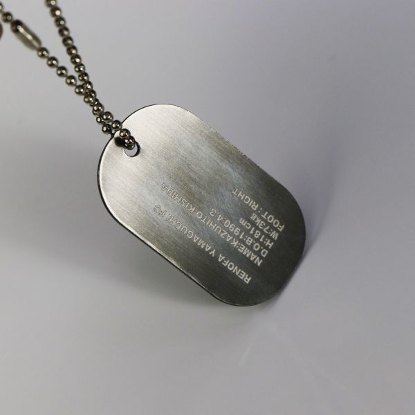 Customized Metal Hang Tag Corrosion Resistant Stainless Steel Metal Tags High Hardness
