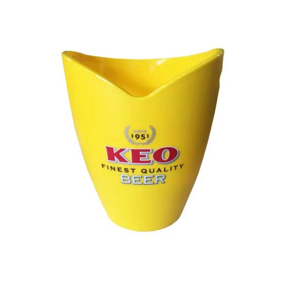 Smirnoff Vodka Red Plastic Champagne Ice Bucket Bar Beer Cooler Bucket