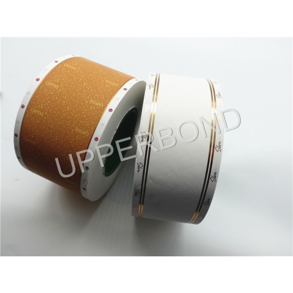 Горячая штемпелюя белая низкопробная сигарета наклоняя упаковочную бумагу