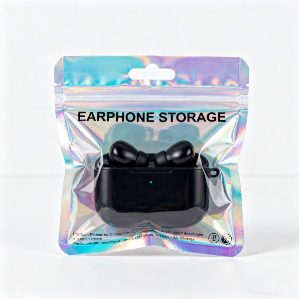 Zipper Top Sealing Custom Ziplock Mylar Bags Gravure Printed for Chewing Gum Coffee Beans USB Cable Storage Applications