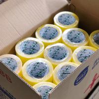 48 mm x 200 yards BOPP fita adesiva transparente para fita de vedação de cartão