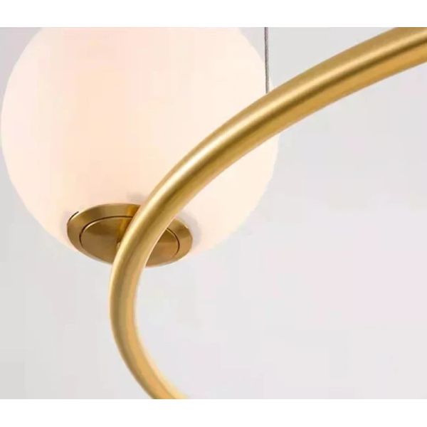 Nordic Magic Bean Galss Chandelier Restaurant Light Glass Ball Pendant Light（WH-AP-673）