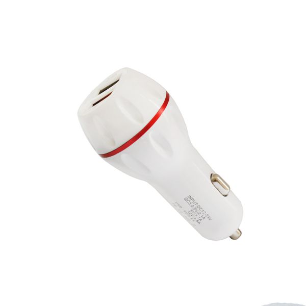 Universal Cell Phone Car Charger Adapter , Car Lighter Phone Charger Ce Rohs Certificate