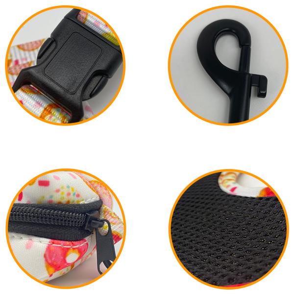 Nylon Dog Collars And Leashes Harness Collar And Lead Set Polyester Nylon