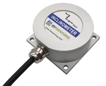 Interfaz RS232/485/TTL Salida Dinámico Inclinómetro Material de aleación de aluminio