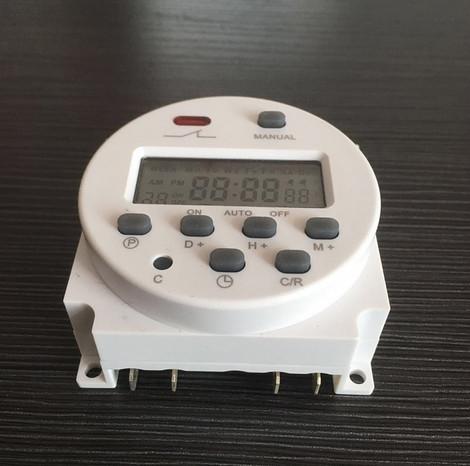 CN101A Mini Timer Switch AC/DC 110V 220V Digital LCD Power Weekly Electrical Time Switch