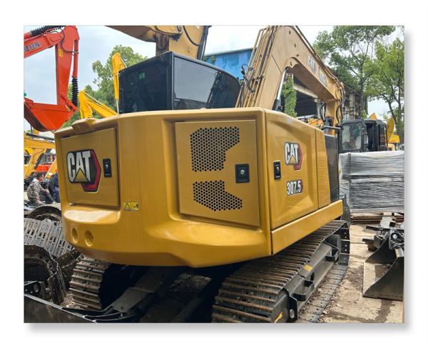 Mini Excavator CAT307.5 Com CAT308 CAT310 Original do Japão Excavator de gato usado