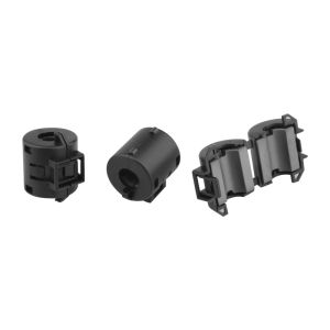 Black Snap On Ferrite Core