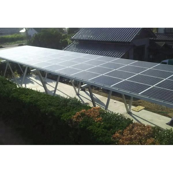 Метал гальванизированная парковка солнечной энергии, гибкая стоянка панели солнечных батарей 1-20кв