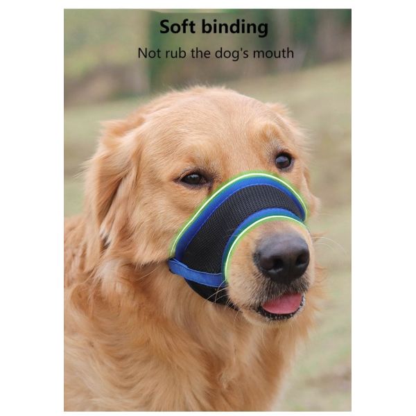 Pet Mask Anti-barking and Anti-biting Dog Muzzle Breathable Mesh Pet Muzzle Anti-ingestion Pet Supplies
