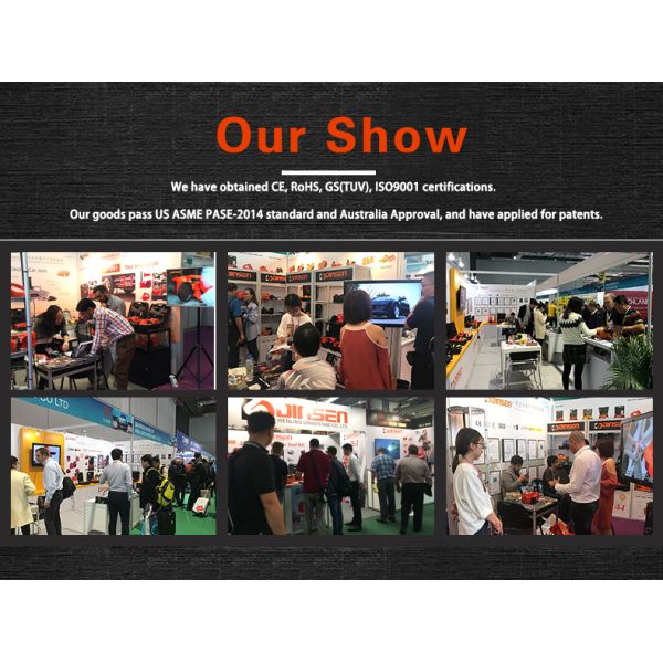 автомобиль Джек максимальной высоты 450mm электрический гидравлический 3 тонны с переключателем