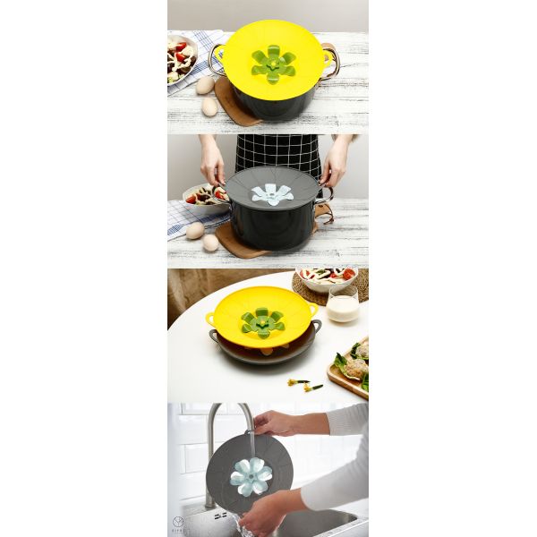 New product universal silicone pot pan lid cookware sets