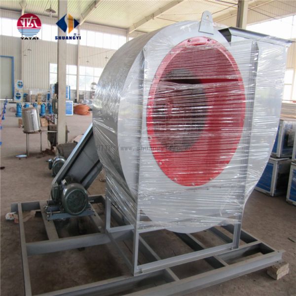 Ventilateur d'échangeur de chaleur à plaque pour ventilation multifonctionnelle des gaz industriels résiduels