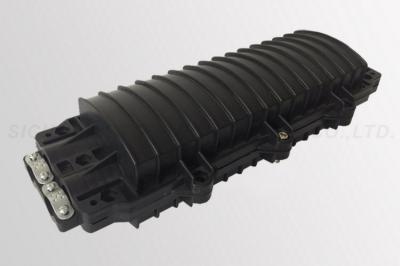 ABS Fiber Optic Enclosure Horizontal 24 Core 2 Inlet 2 Outlet For FTTH FTTB