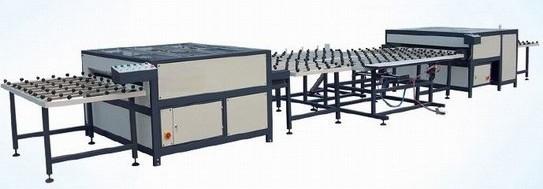 High Power Insulating Glass Production Line , Double Glazing Machinery,Horizontal Insulating Glass Production Line