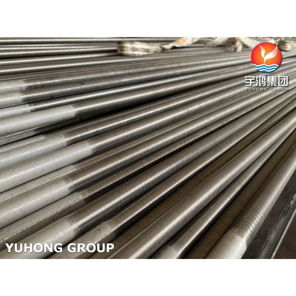 ASTM B111 C71500 Copper Nickel Steel Seamless Tube Low Fin Tube For Heat Exchanger