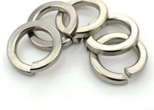 Iron Material Spring Tension Washer , Spring Steel Washer High Precision