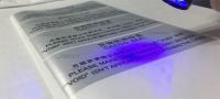 A segurança inalterável do ANIMAL DE ESTIMAÇÃO etiqueta luz fluorescente/UV invisível