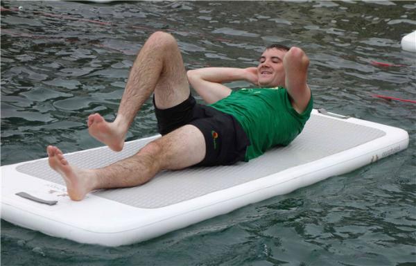 High Durability Inflatable Aqua Yoga Mat