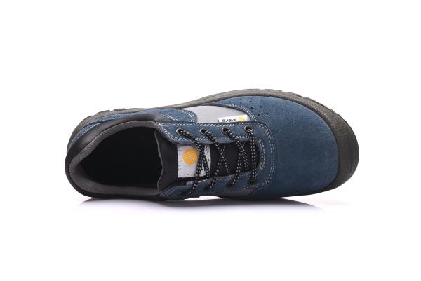 Alkali Resistant Leather Safety Shoes Steel Industry Protective For Working