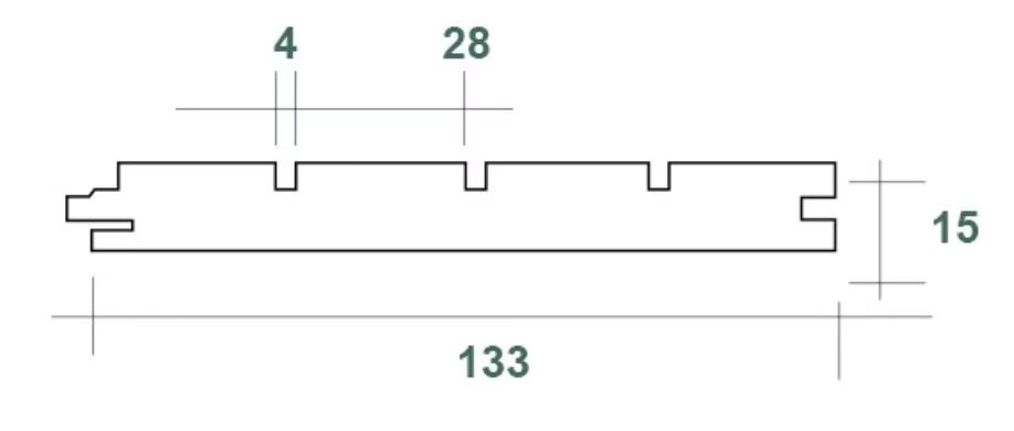 28/4mm Soundproofing Grooved Acoustic Panel Interior Decoration Ceiling Board