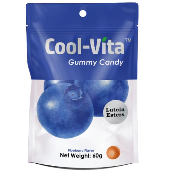 Natural Lutein Esters Adult Gummy Candy Gelatin / Pectin Material Gluten Free
