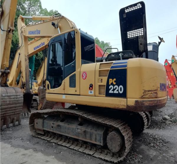 Second Hand Excavators Komatsu PC220 Excavators Japan Excavators Used Excavator