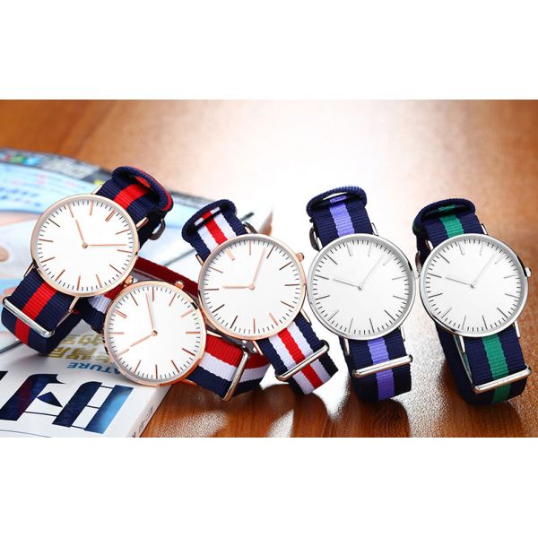316L Stainless Steel Unisex Custom Design Watches 50m Waterproof