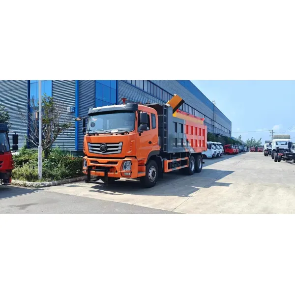 Heavy-Duty Municipal Snow Removal Vehicle for Efficient Road Clearing