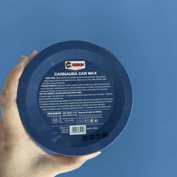 Wholesale Getsun Long Lasting Car Carnauba Wax for Auto detailing