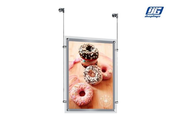 Table Standing Crystal Light Panel / Super Slim Acrylic Led Light Box