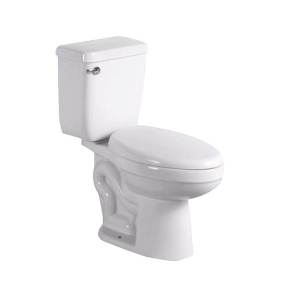 Dual-Flush Traditional Design Comfortable Washdown Water Closet Toilet Seat for Bathroom