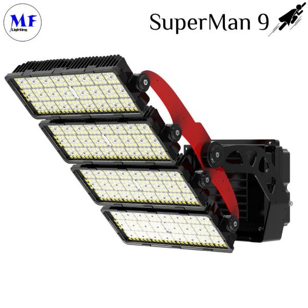 300W/400W/480W IP67 LED Estadio Esporte Luz Impermeável IK10 Liga de Alumínio de Proteção Completa Para Campo de Futebol