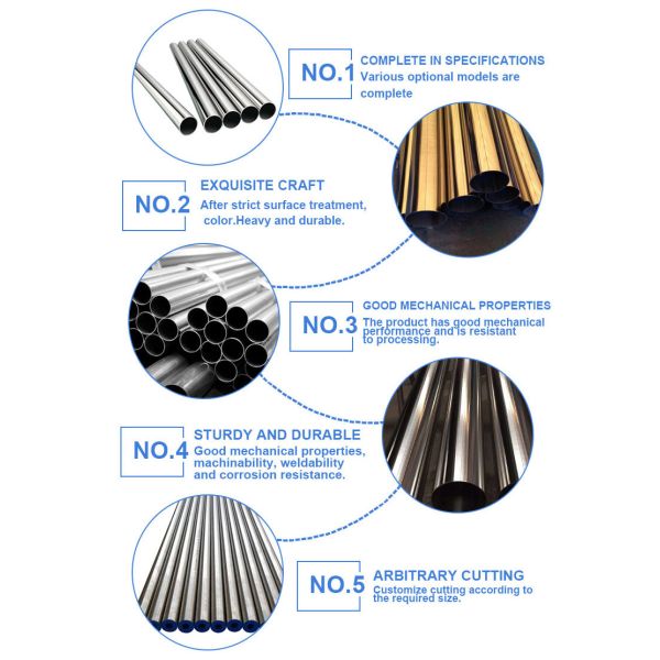 Труба нержавеющей стали трубы 2b сваренная нержавеющей сталью яркая полируя 70mm SUS 304