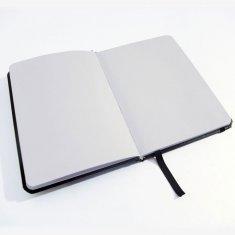 Les services d'impression faits sur commande personnalisés de bloc-notes d'affaires de l'unité centrale garnissent en cuir le carnet