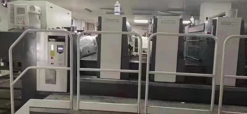 Использованная 920 Naked Oats офсетная печатная машина плоское кровати Нет видео Техническая помощь