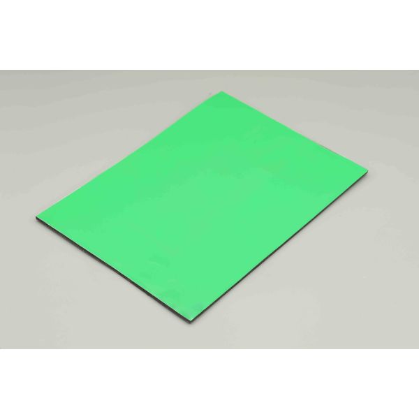 Apple Green 1.22M Panel de aluminio compuesto Pvdf Espejo Finish Acp Hoja de color para paredes de cortinas