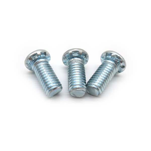 Zinc Plated Self Clinching Captive Studs High Strength Non Flush Thick Head Design