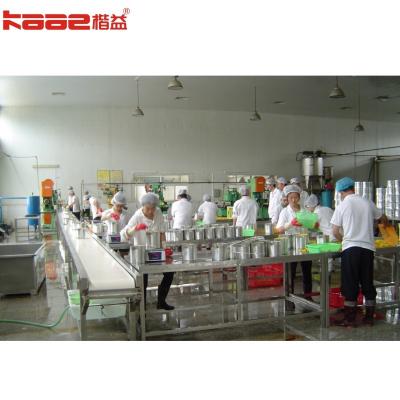 Canned Yellow Peach Production Line Fruit Processing Line Canning Machine