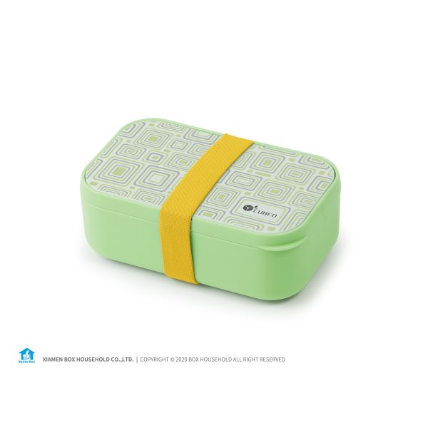 Bamboo Lid Bento Lunch Box 1000ml Capacity for Healthy Eating and Sustainable Living