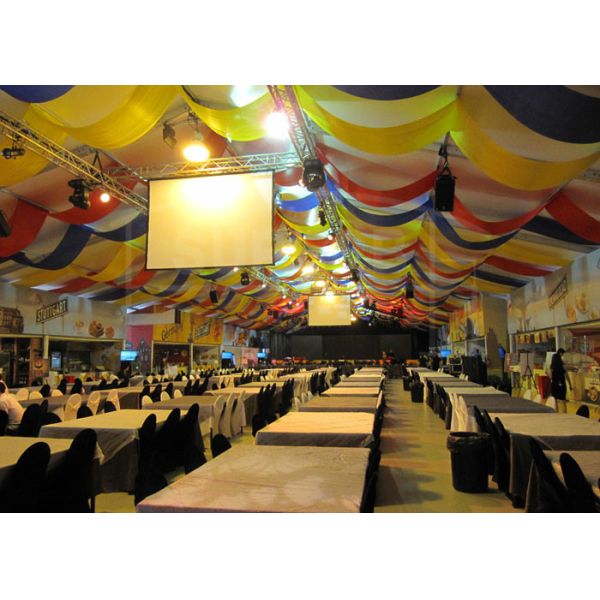 Rainproof Big 3m-60m Aluminum Frame Tent For Dining Party